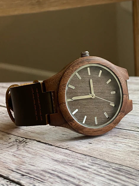 Walnut Wrist Watch